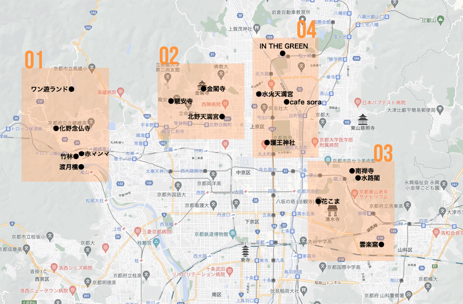 KYOTO MAP