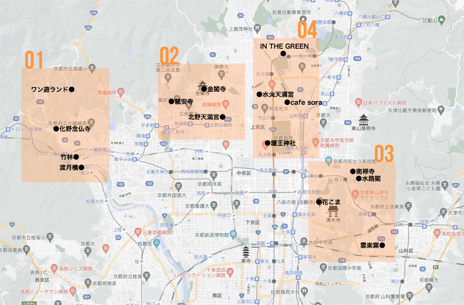 KYOTO MAP